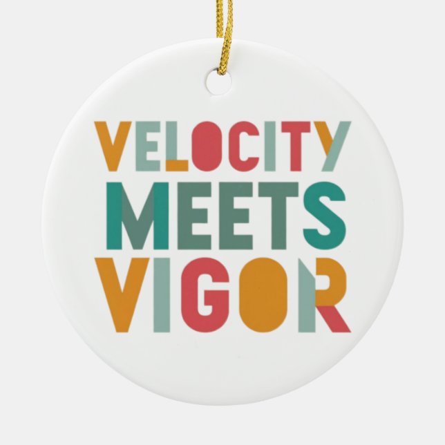 Konvertera Färg och dynamisk typografi:A VisualA Julgransprydnad Keramik (Framsidan)