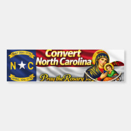 Konvertera North Carolina-dekal Bildekal