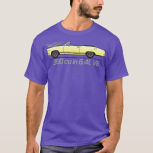 Konvertibel gult t shirt