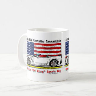 Konvertibel kaffemugg för 2016 Z06 Corvette