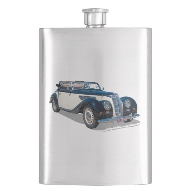 Konvertibel motorväg för vintage fickplunta (Framsidan)