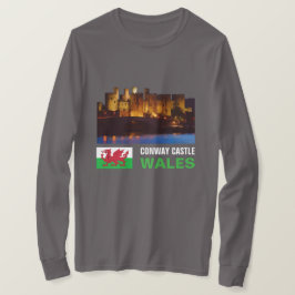 KONWAY CASTLE, WALES T SHIRT