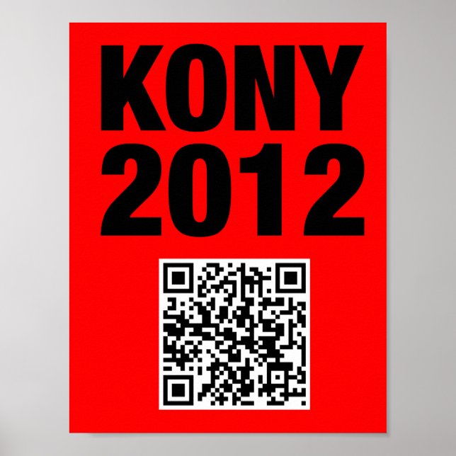 Kony 2012 8x11 Poster (Framsidan)