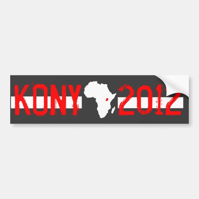 Kony 2012 bildekal (Framsidan)