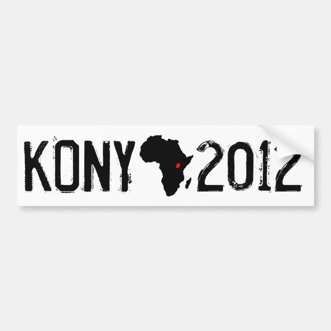 Kony 2012 bildekal (Framsidan)