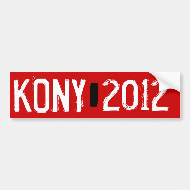 Kony 2012 bildekal (Framsidan)