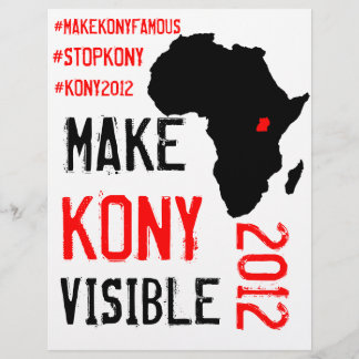 Kony 2012 Flyers - Åtgärdssats