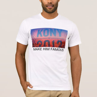 KONY 2012 - Gör honom berömd Tee Shirt