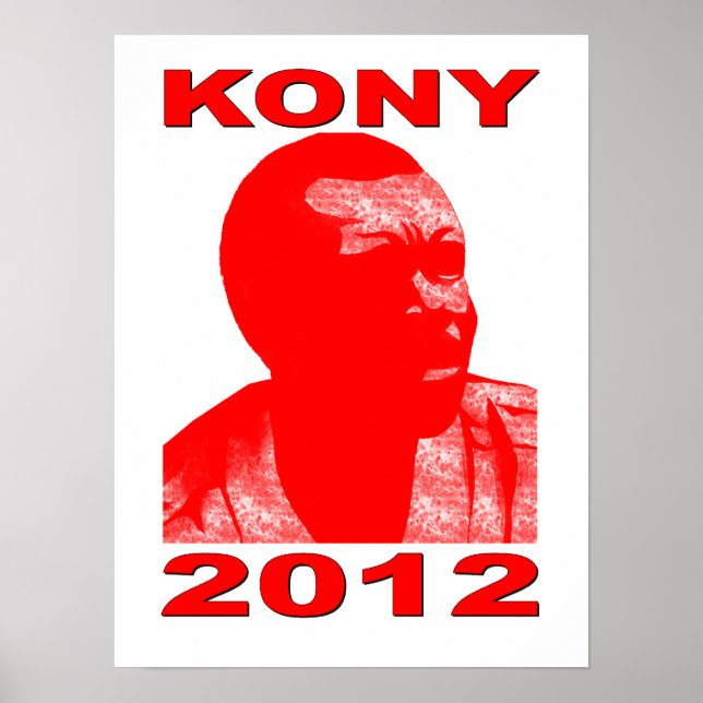 Kony 2012. Gör osynliga barn synliga. Nu. Poster (Framsidan)