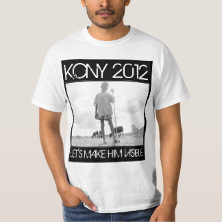 KONY 2012 - Låt oss göra honom synlig T-shirt