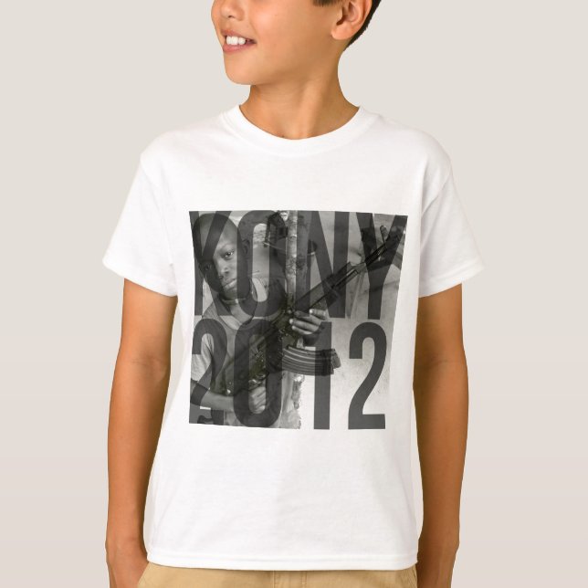 Kony 2012 - Saker (T-Shirt's, Hats, Stickers) T-shirt (Framsida)