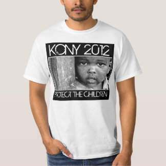 KONY 2012 - Skydda barnen Tee Shirt