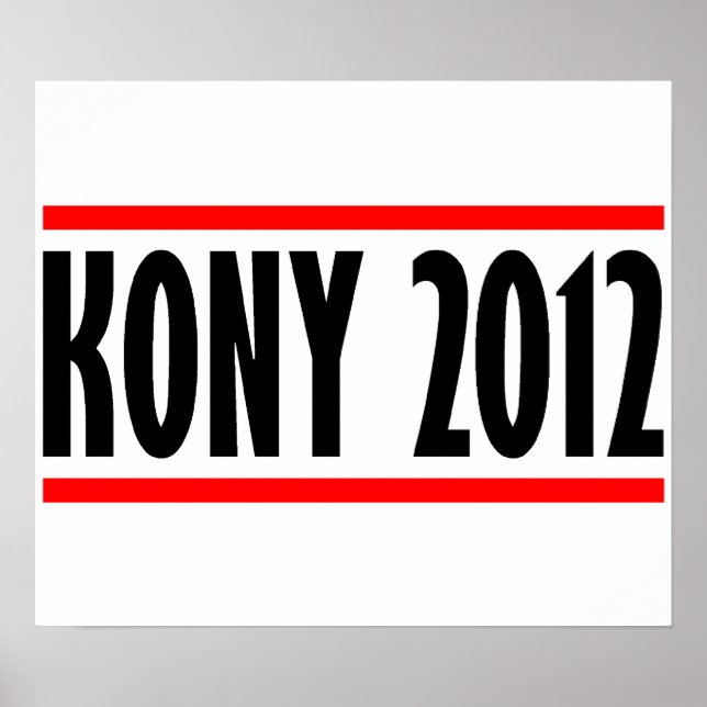 Kony 2012 Stop Joseph Kony Banner Poster (Framsidan)