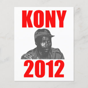 Kony 2012 Stop Joseph Kony Flygblad