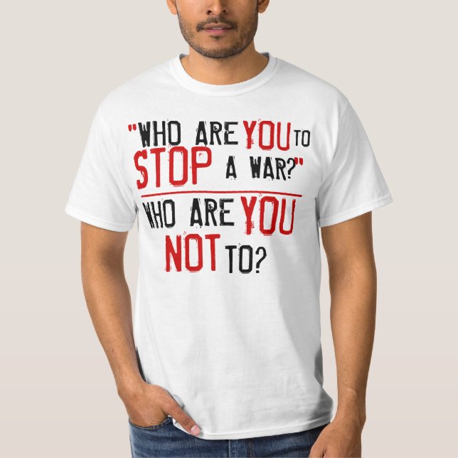 Kony 2012 Stop Krig T-shirt (Framsida)