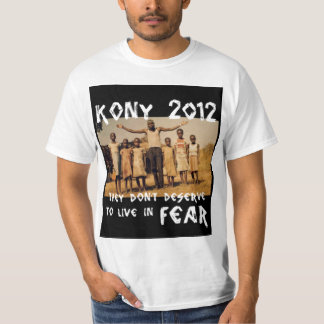 KONY 2012 - Stoppa skräckBlken Tee Shirt