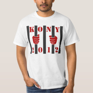 Kony 2012 stoppJoseph Kony fängelse Tee Shirt