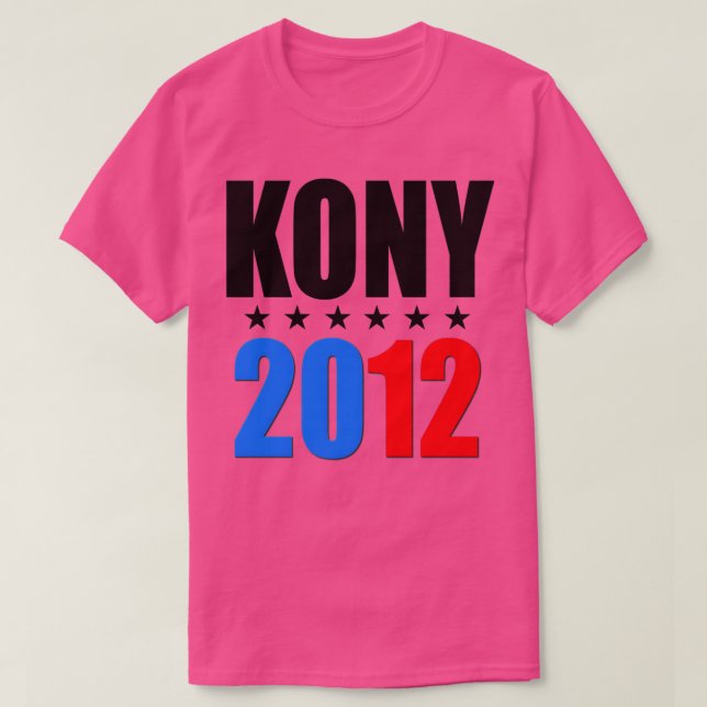 Kony 2012 t shirt (Design framsida)