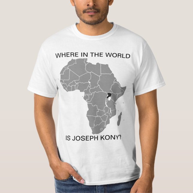 KONY 2012 - Var? T-shirt (Framsida)