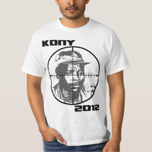 Kony Joseph 2012 Kony uppsätta som mål Crosshair T-shirt