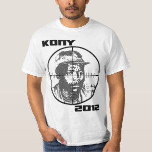 Kony Joseph 2012 Kony uppsätta som mål Crosshairs T-shirt