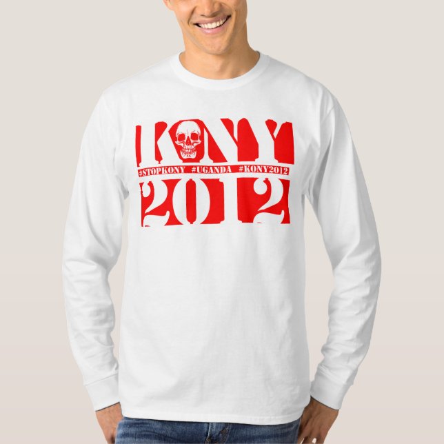 KONY-långärmad 2012 T-shirt (Framsida)