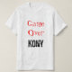 Kony lek över den Kony T-tröja T-shirt (Design framsida)