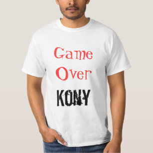 Kony lek över den Kony T-tröja T-shirt