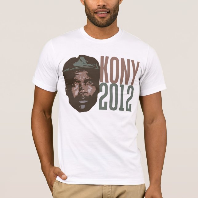 KONY-skjorta 2012 T Shirt (Framsida)