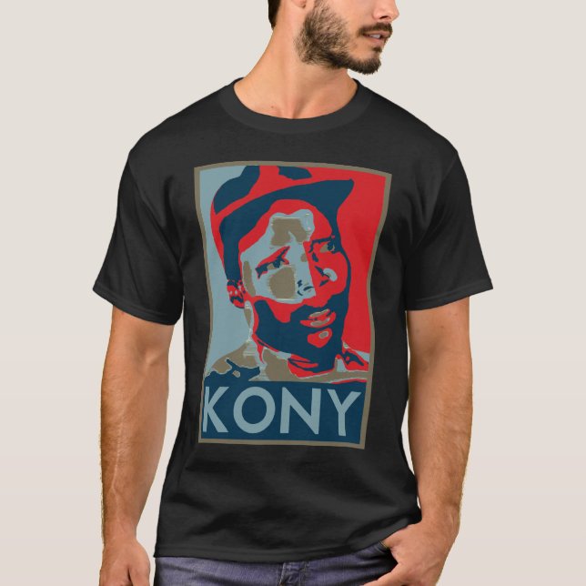 Kony skjorta 2012 t-shirt (Framsida)