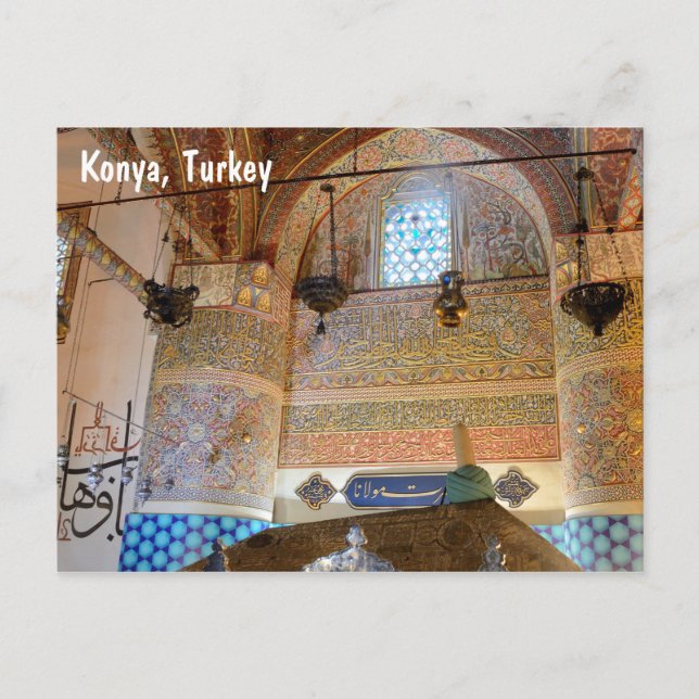 Konya, Turkiet Vykort (Framsida)