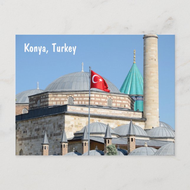 Konya, Turkiet Vykort (Framsida)
