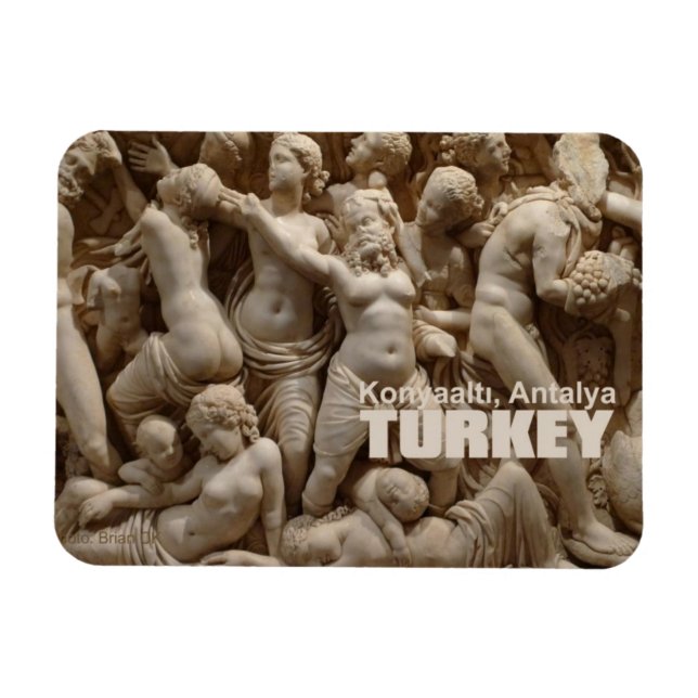 Konyaaltı, Antalya Turkey Fridge Magnet (Horisontell)