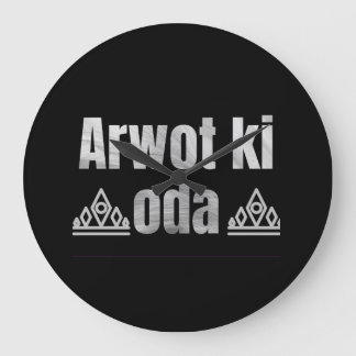 Konymoi "Arwot ki Oda" Wall Clock Stor Klocka
