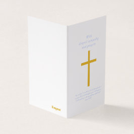 Konymoi "Sympathy Card" med en bibel vers Kort