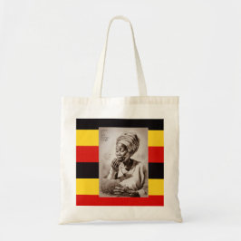 Konymoi Tote Bag - Acholi "Lotot kic nango cinge" Tygkasse