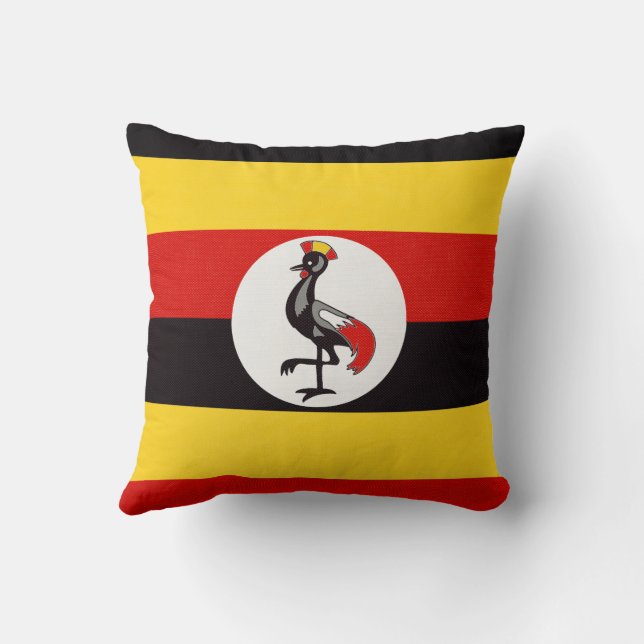Konymoi Ugandan Throw Cushion Kudde (Baksida)