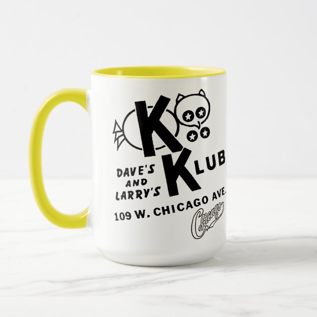 KOO KLUB, Chicago, Illinois Mugg (Vänster)