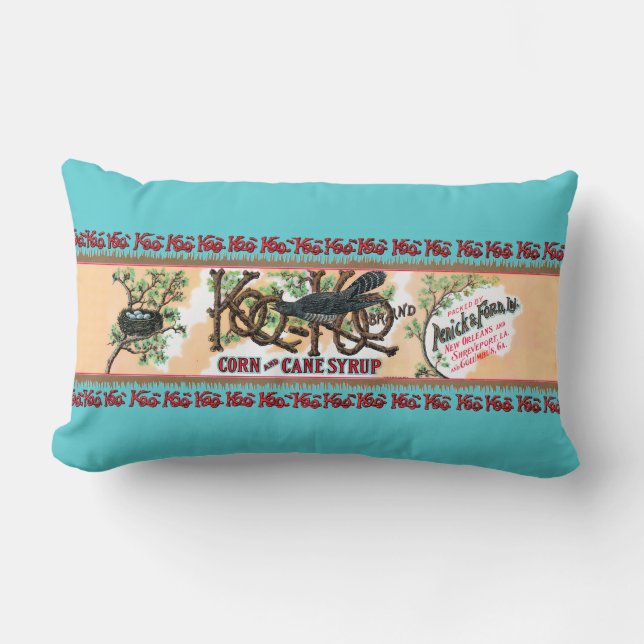 Koo-Koo Maj och Käpp Syrup Lumbarkudde (Framsida)