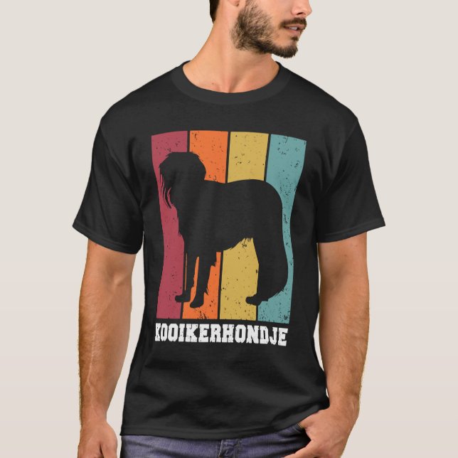Kooikerhondje Vintage  2 T Shirt (Framsida)
