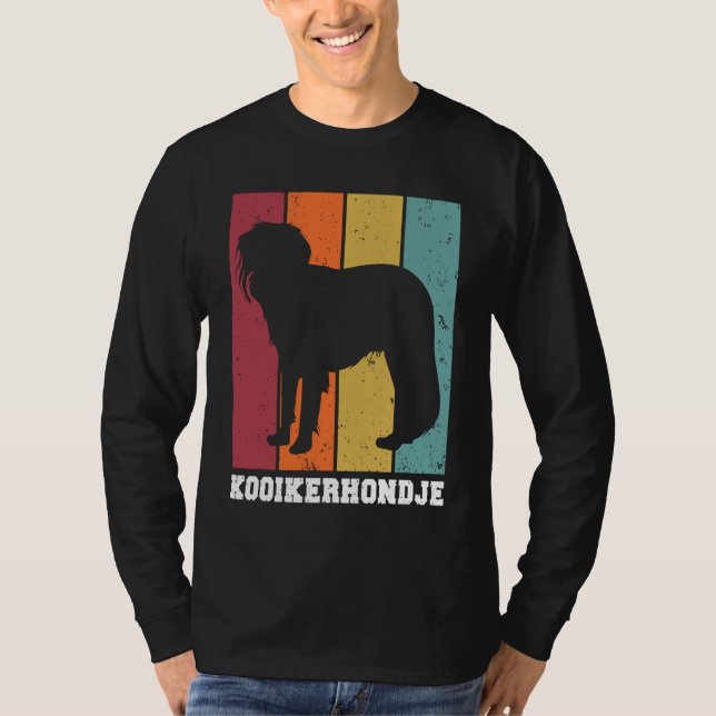 Kooikerhondje Vintage  2 T Shirt (Framsida)