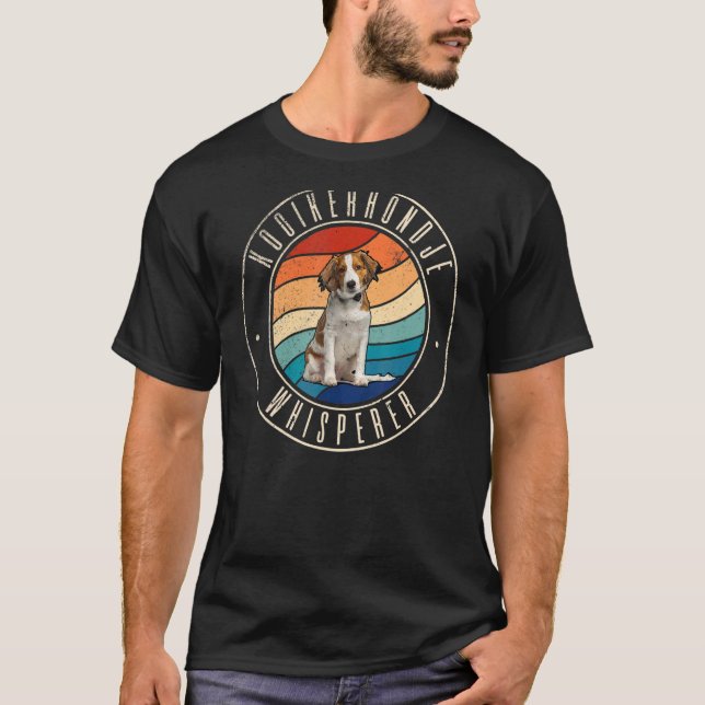 Kooikerhondje Whisperer T Shirt (Framsida)