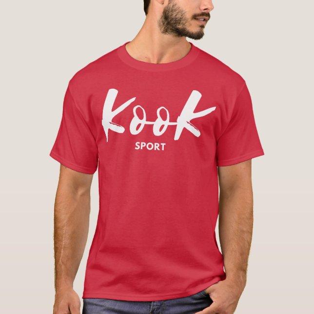 KooK Sport Vintage rolig T Shirt (Framsida)