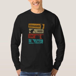 Kookaburra Australian Laughing Bird Kingfish T Shirt