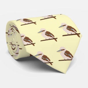 Kookaburra Design Neck Tie Slips