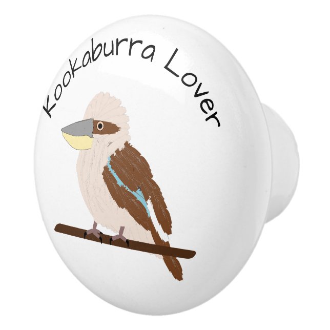 Kookaburra Design Personalised Knopp (Höger)