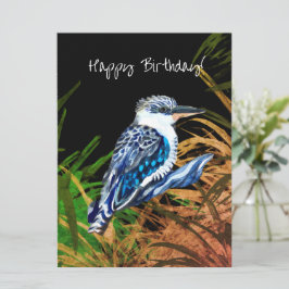 Kookaburra happy birthday julkort