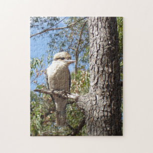 Kookaburra i träd pussel