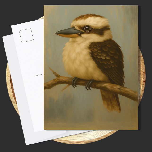 Kookaburra vykort | Australian Bird Art Print (Skapare uppladdad)