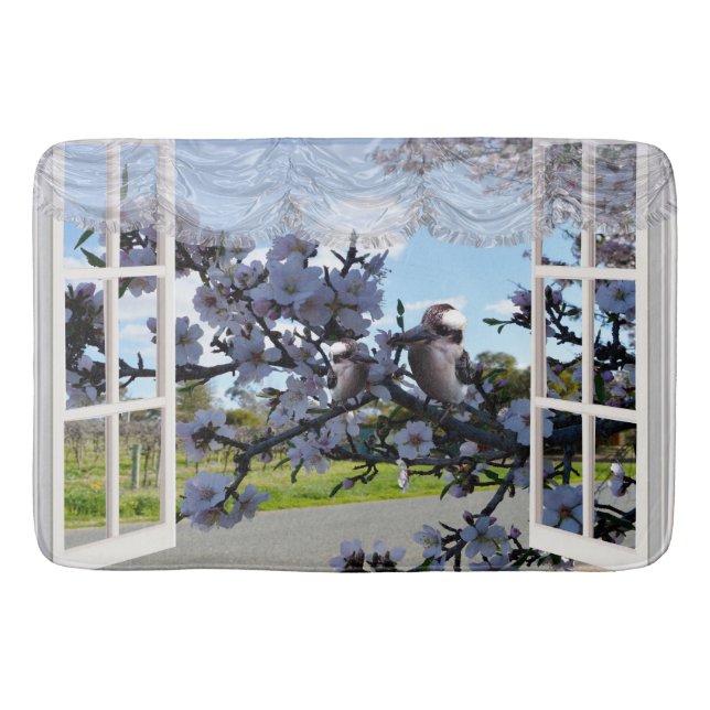 Kookaburras through My Window, Badrumsmatta (Framsidan)